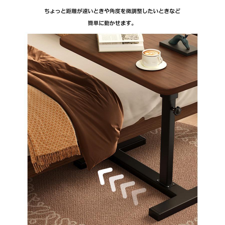 テーブル 折りたたみテーブル 木製サイドテーブル 昇降式 北欧 デスク