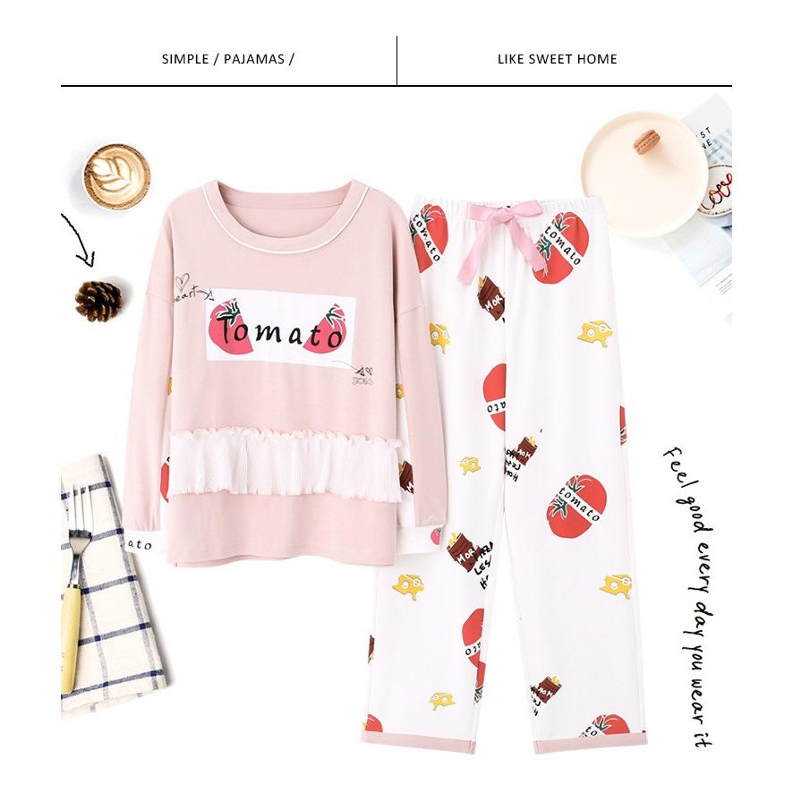 5000円以上で送料無料 パジャマ 女 上品 部屋着 冬 長袖 上下セット パンツ ルームウェア 肌触りがいい 快適 寝巻き 人気 吸汗 通気 レディース Mizugi198 ミニョンショップ 通販 Yahoo ショッピング