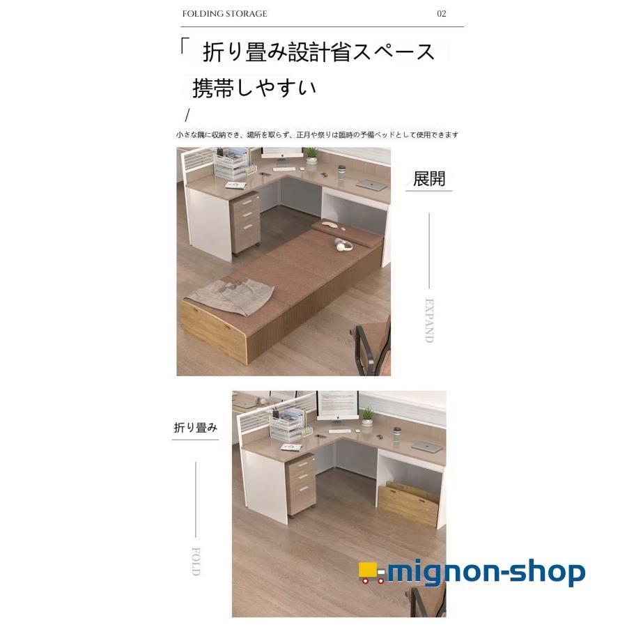 シングル)伸縮可能で省スペース！アコーディオン式ペーパーベッド　マットレス付 アコーディオンベッド ペーパーベッド シングル 組み立て 簡単