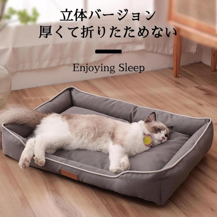 噛んでも破れない犬用ベッド オックスフォード生地 清掃しやすい