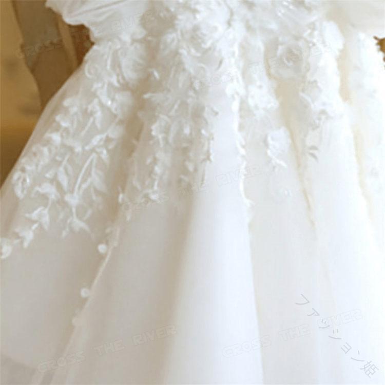 リングガール ドレス ベビードレス 結婚式 80 90 チュールドレス フラワーガール ピアノ発表会 ワンピース 女の子 セレモニードレス_6