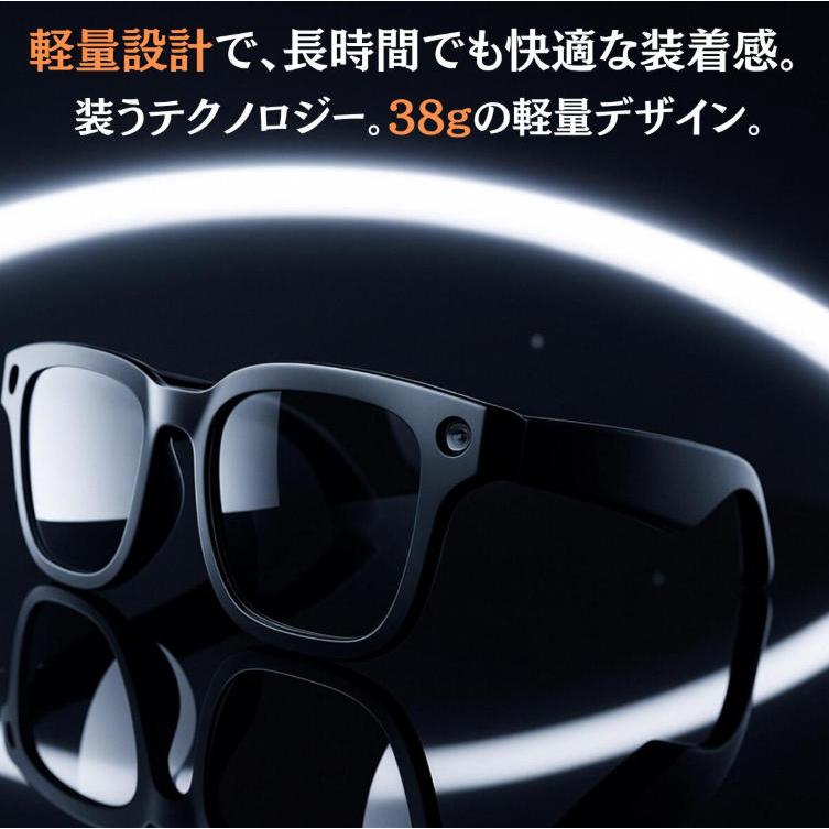 新登場スマートグラス カメラ付き AI検索 AI翻訳 3000万画素画像