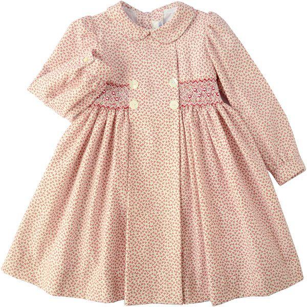 Ancar アンカル 長そでスモッキングワンピース Sale 76 Off