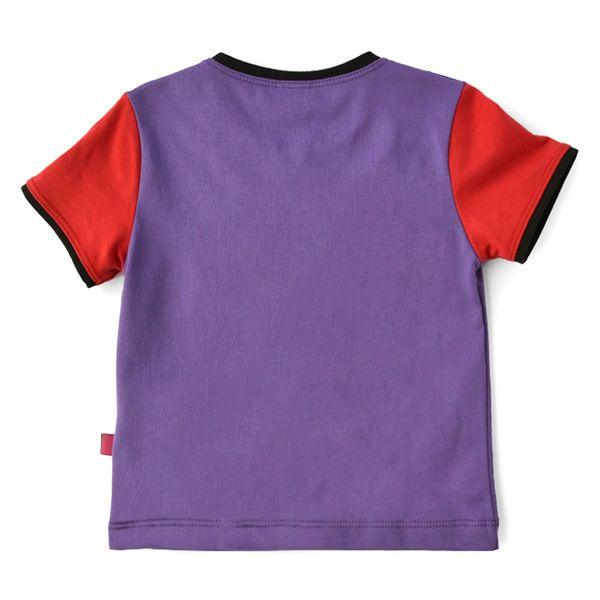 半そで Tシャツ(虫のモビール・パープル)ローズポーレギャルソン 