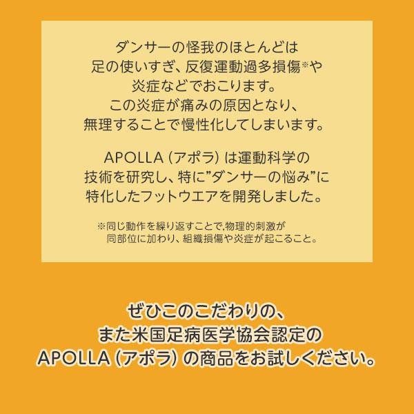 サポーター  着圧 足首 アンクル APOLLA/アポラ テーピング効果｜mignonballet｜05