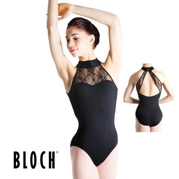 BLOCH（ブロック） バレエ レオタード 大人 黒 ハイネック : バレエ