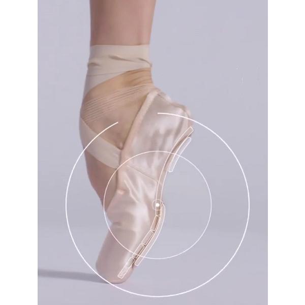 バレエ トウシューズ ブロック ユーロストレッチ スプリットソール BLOCH｜mignonballet｜04