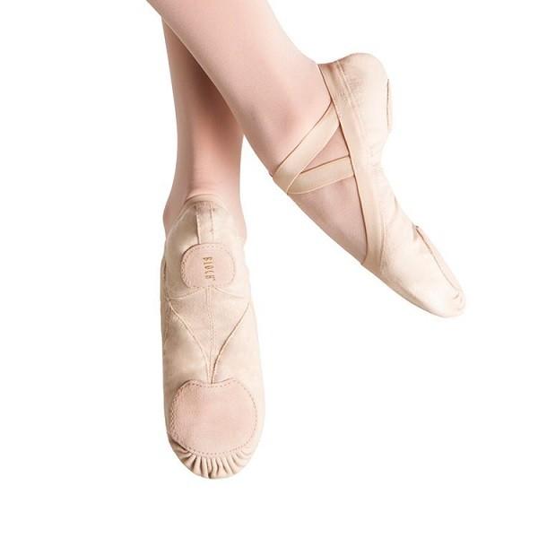 BLOCH バレエシューズ ピンク 足先が美しく甲もよく出る
