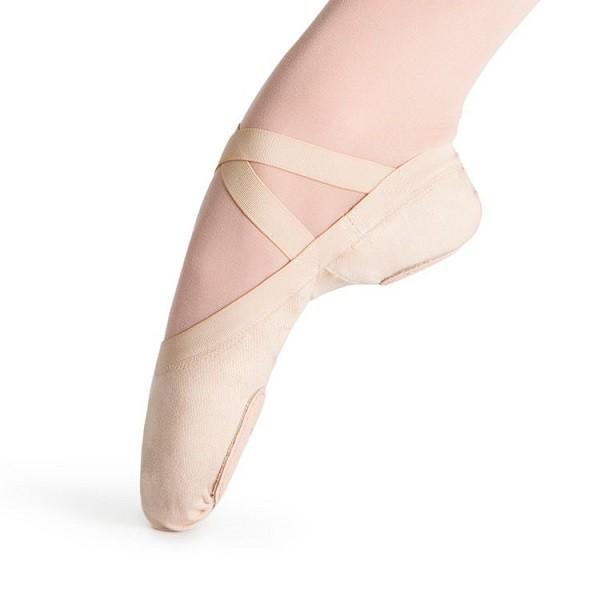 BLOCH バレエシューズ ピンク 足先が美しく甲もよく出る