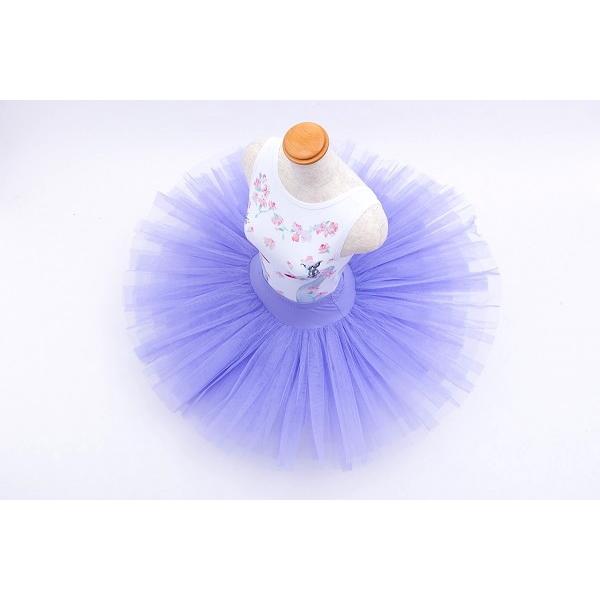 バレエ チュチュ ボン ラベンダー 衣装 発表会 DancebyLina