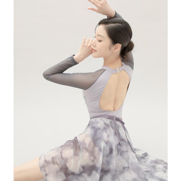 イイレイル　iiLaire ベロア　レオタード イイレイル/iiLaire 】バレエ 大人 レオタード Laen 長袖 ベロア