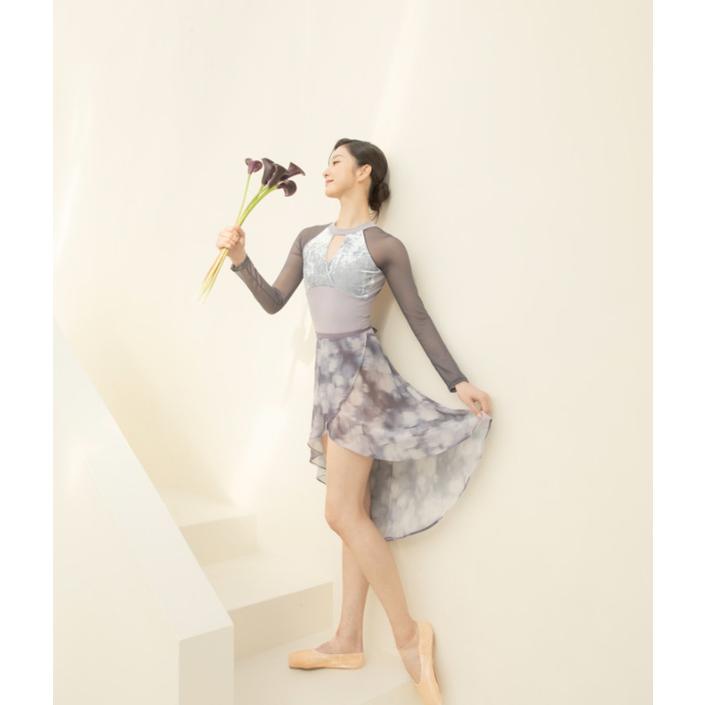 バレエ レオタード 大人 長袖 イイレイル iiLaire Laen ベロア