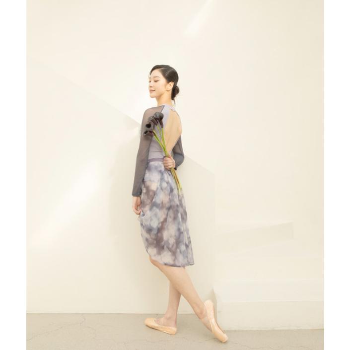 バレエ レオタード 大人 長袖 イイレイル iiLaire Laen ベロア