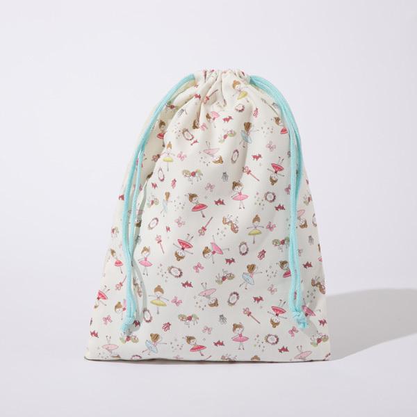 Mignon（ミニヨン） バレエ 巾着袋 日本製 お着換え入れ トウシューズ