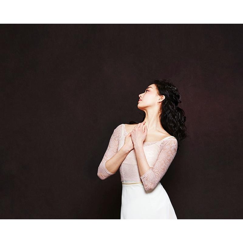 バレエ トップス レース 長袖 オフショルダー LEVDANCE/レヴダンス