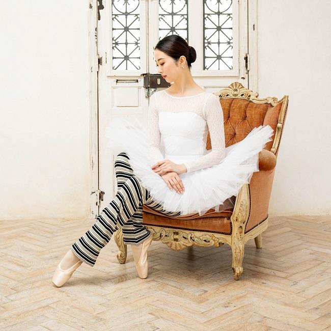 黒レース パフスリーブ 娘役レオタードS～Mサイズ エンジェルコレクション パフスリーブレオタード 08 | すべての