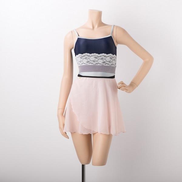 美品　MALDIRE バレエ　スカート Byplie（バイプリエ）STRAPLESS ストラップレス リハーサル 巻き