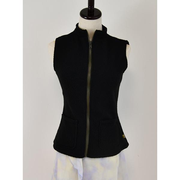 バレエ ダンス ベスト フリース 黒 Mihorobe ミホローブ : バレエ専門