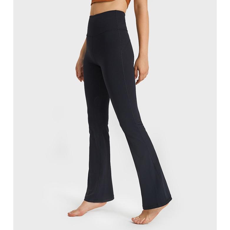 ダンス パンツ バレエ 美脚 フレア ヨガパンツ ストレッチパンツ