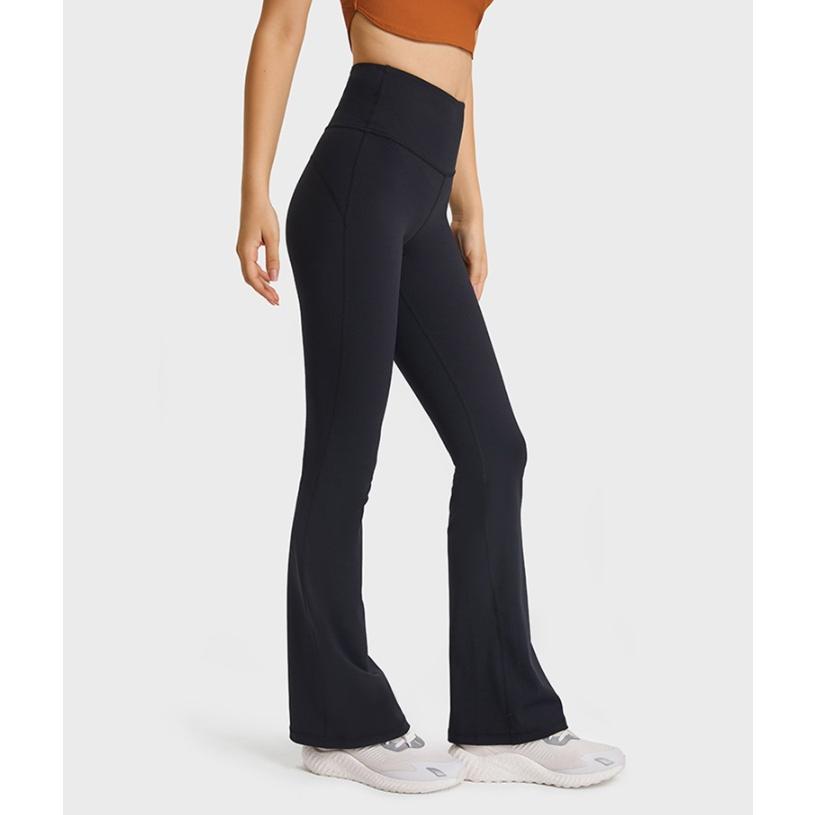 ダンス パンツ バレエ 美脚 フレア ヨガパンツ ストレッチパンツ