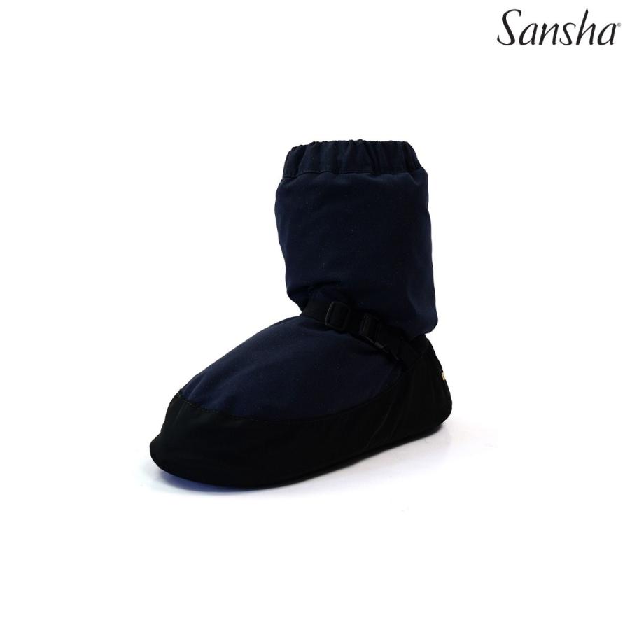 Sansha（サンシャ） バレエ ブーツ 無地 ウォームアップ ブーティ ラメ