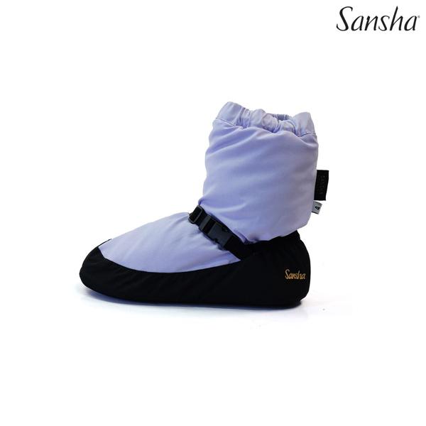 Sansha（サンシャ） バレエ ブーツ 無地 ウォームアップ ブーティ ラメ