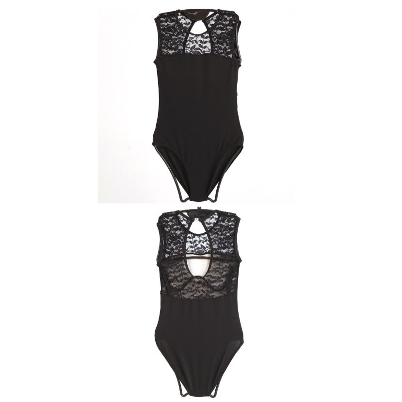 135 レース装飾付きレオタード 黒 al008-3.jpg