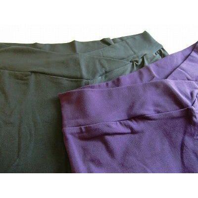 バレエ 大人 パンツ ヨガ ボトムス  ストレッチ 黒 ウエストVカットで細見え | Mignon（バレエ） | 03