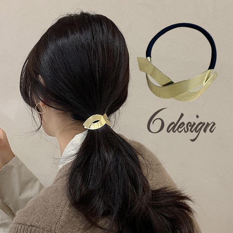 ヘアゴム 髪ゴム ヘアアクセサリー レディース 女性 髪留め 髪飾り ヘアアレンジ まとめ髪 プレート シンプル おしゃれ かわいい ファッション雑貨 Acc おとりよせ Com 通販 Yahoo ショッピング