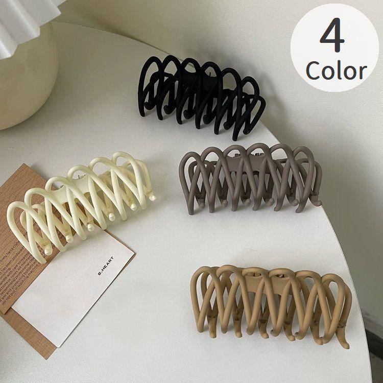 ヘアクリップ バンスクリップ レディース ヘアアクセサリー 髪留め まとめ髪 ヘアアレンジ シンプル おしゃれ かわいい 通勤 オフィス Ol 女性用 Acc おとりよせ Com 通販 Yahoo ショッピング