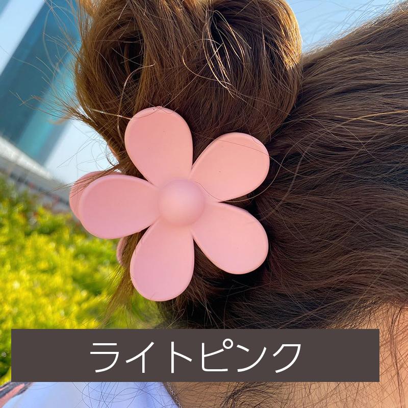 ヘアクリップ バンスクリップ ヘアアクセサリー レディース フラワー 花型 マット おしゃれ かわいい 髪飾り 髪留め ヘアアレンジ ガーリー キュー｜mignonlindo｜20