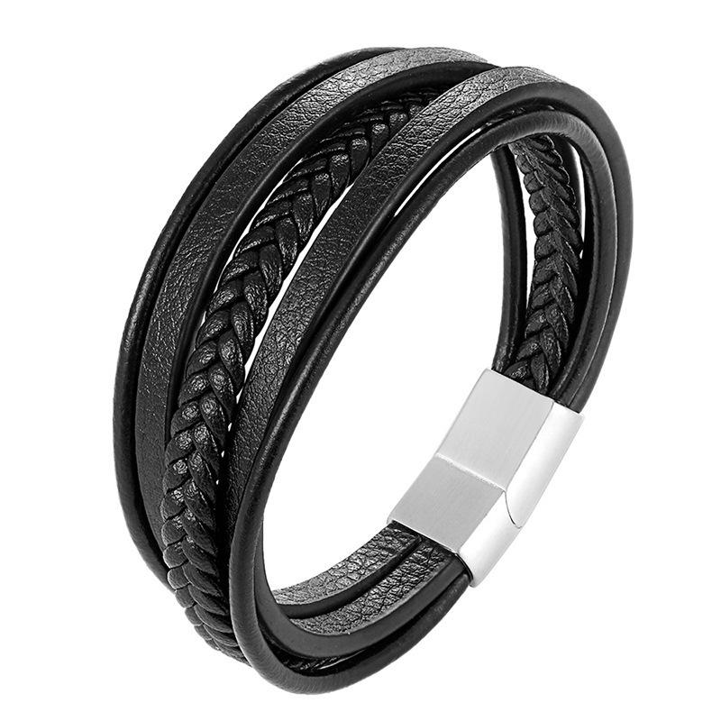 ブレスレット バングル メンズ アクセサリー 5連 編み込み 縄 ロープ メッシュ フェイクレザー マグネット式 磁気バックル カジュアル シンプル :acc-79447:おとりよせ.com - 通販 - Yahoo!ショッピング ブレスレット バングル メンズ アクセサリー 5連 編み込み 縄 ロープ メッシュ フェイクレザー マグネット式 磁気バックル カジュアル シンプル :acc-79447:おとりよせ.com - 通販 - Yahoo!ショッピング