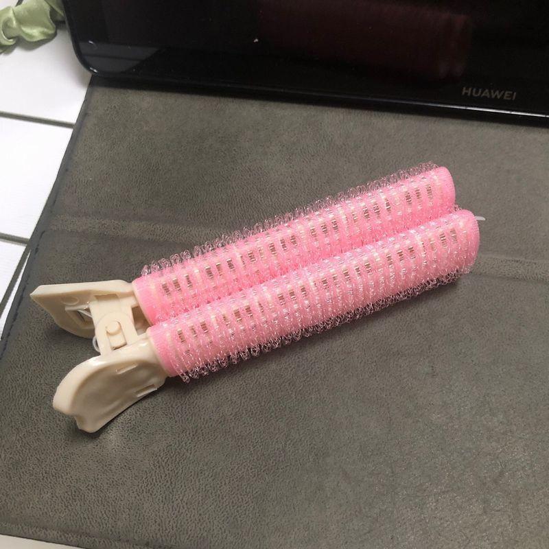 くるんと前髪カーラー マジックカーラー 手巻きカーラー 楕円形 ふんわり ヘアカーラー 前髪クリップ ピンク 2個 :20220327185655-00012:向日葵商店 通販 2個セット ローズピンク くるんと前髪 マジックカーラー ふんわり ヘアカーラー LIKENNY くるんと前髪カーラー マジックカーラー 手巻きカーラー 楕円形 ふんわり ヘアカーラー 前髪クリップ ピンク 2個