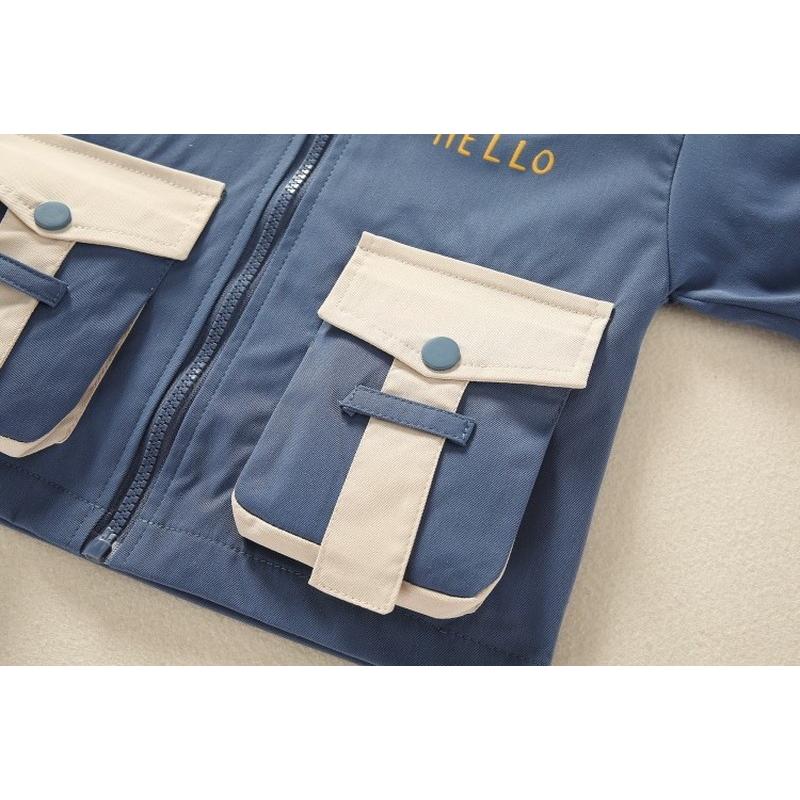 ブルゾン ジャンパー ウインドブレーカー キッズ ベビー アウター トップス ジップアップ フード付き プリント アニマル イラスト 男の子 女の子 Aut おとりよせ Com 通販 Yahoo ショッピング