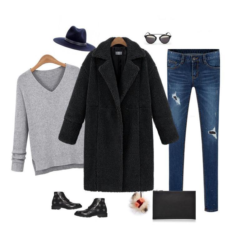 チェスターコート ロングコート ボアコート ダブルボタン レディース アウター あったか 防寒 秋冬 シンプル 無地 Aut おとりよせ Com 通販 Yahoo ショッピング