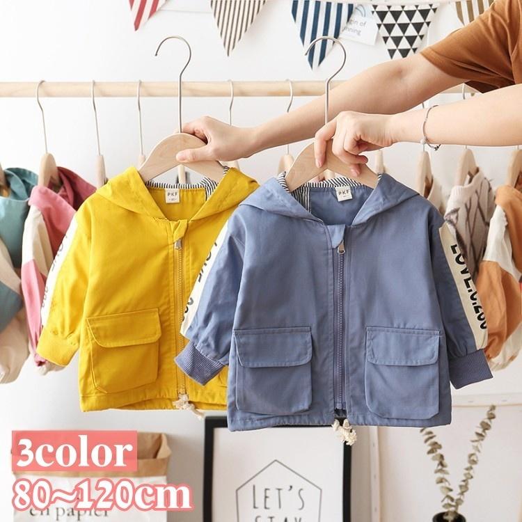 ブルゾン ジャンパー キッズ ベビー 子供用 女の子 男の子 アウター 上着 フード付き 耳付き フロントファスナー 英字ロゴ イラスト カジュアル Aut おとりよせ Com 通販 Yahoo ショッピング