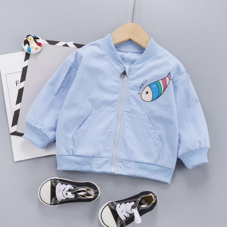 ジャンパー ブルゾン 子供服 キッズ ベビー 女の子 アウター ジャケット ジップアップ 前開き 長袖 リブ ポケット 猫 ネコ キャット サカナ 魚 Aut 121 おとりよせ Com 通販 Yahoo ショッピング