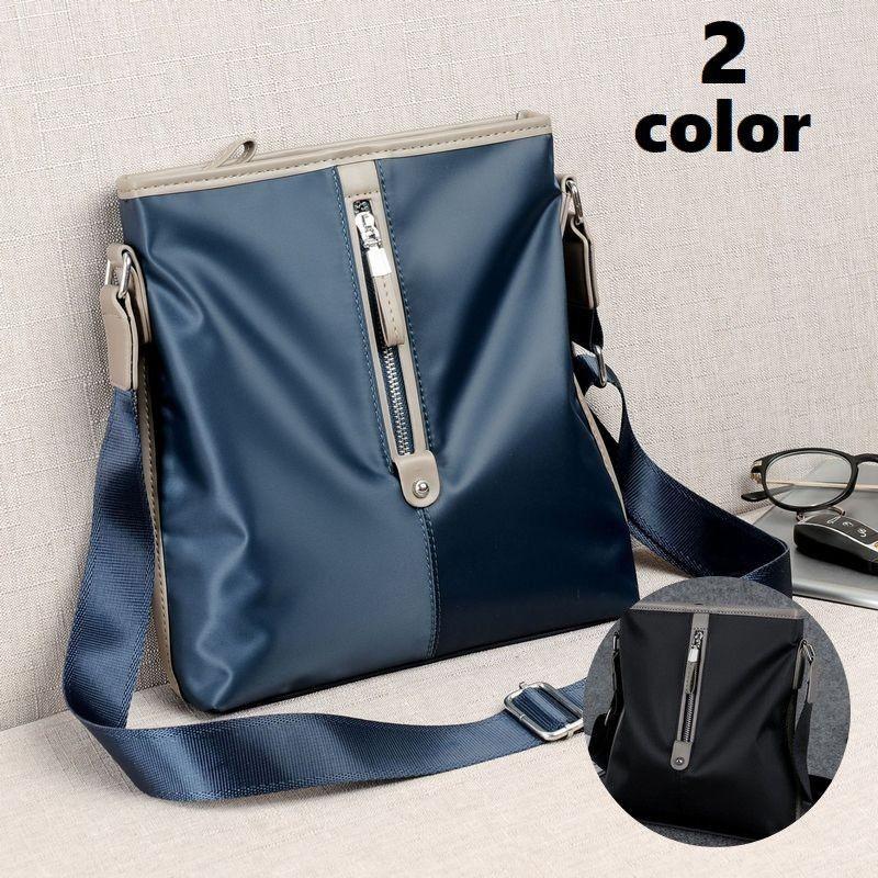 ショルダーバッグ メッセンジャーバッグ メンズ 斜め掛け 肩掛け ワンショルダー 四角 正方形 携帯ポケット ジッパーポケット 防水 男性 紳士 旅行 Bag おとりよせ Com 通販 Yahoo ショッピング