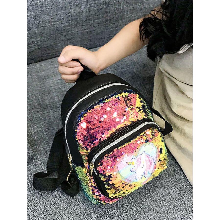 子供用 リュックサック リュック 子供用 キッズ かばん ユニコーン スパンコール ハート キラキラ カラフル バック バッグ 女の子 女児 ガーリー Bag 239 おとりよせ Com 通販 Yahoo ショッピング