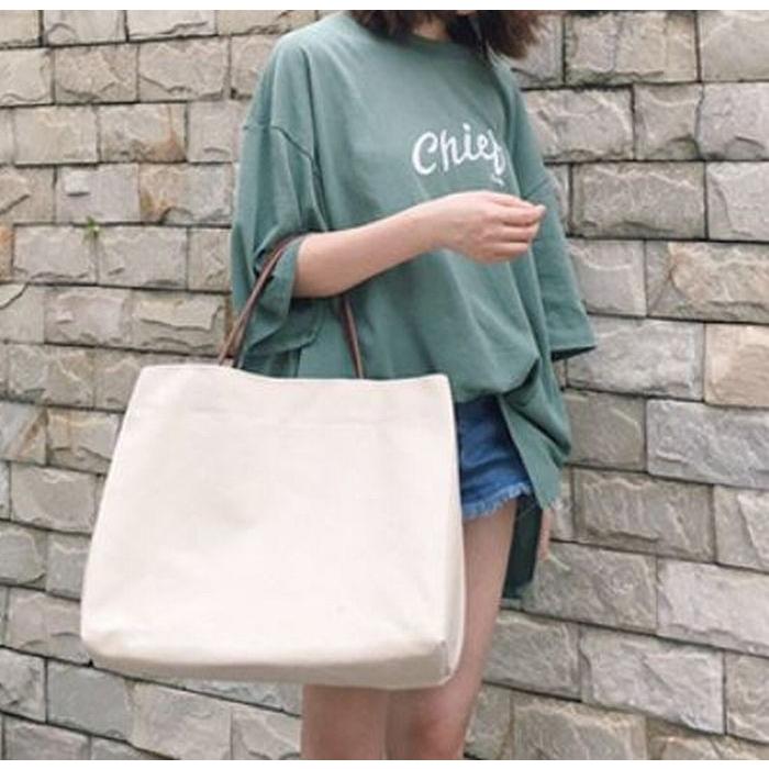 トートバッグ 帆布 レディース キャンバストートバッグ 大きい 横型 女性用 ジッパーなし 内ポケット付き お出かけバッグ 小旅行 肩掛けバッグ 夏 Bag おとりよせ Com 通販 Yahoo ショッピング