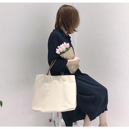 トートバッグ 帆布 レディース キャンバストートバッグ 大きい 横型 女性用 ジッパーなし 内ポケット付き お出かけバッグ 小旅行 肩掛けバッグ 夏 Bag おとりよせ Com 通販 Yahoo ショッピング