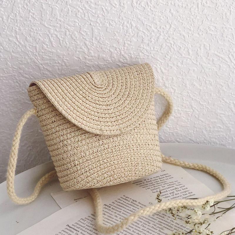 ショルダーバッグ 子供用 キッズ 女の子 男の子 カゴバッグ かばん ポシェット おしゃれ ナチュラル かわいい 現金特価 カジュ 大人っぽい 斜めがけ 肩掛け