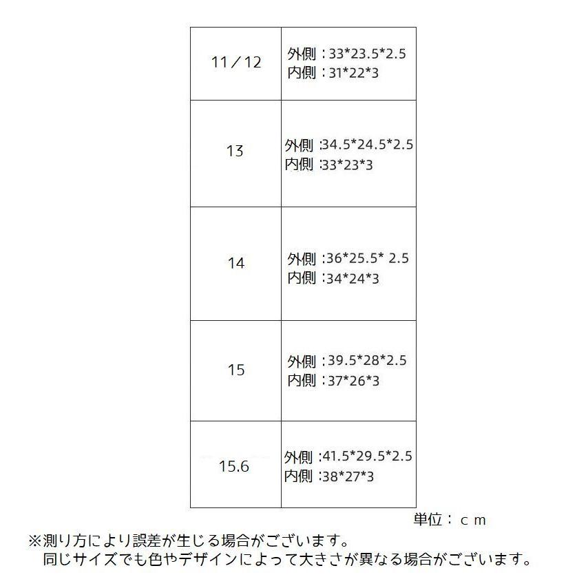 ノートパソコンケース ノートパソコンバッグ パソコンカバー PCケース バッグ 持ち手 鞄 収納 PCバッグ 傷防止 汚れ防止 持ち歩き 保護｜mignonlindo｜12