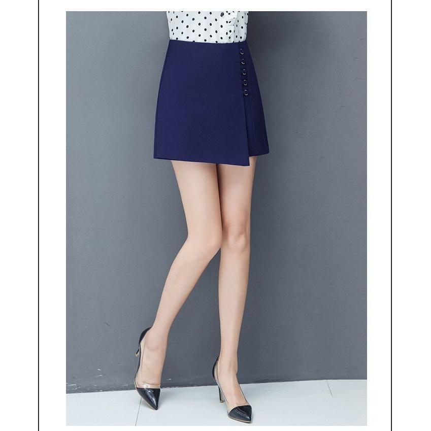 スカートパンツ スカパン 巻きスカート風 レディース ショートパンツ ボトムス スカート ズボン パンツ 無地 ベルト風 台形 ショート丈 バックファ Bot おとりよせ Com 通販 Yahoo ショッピング