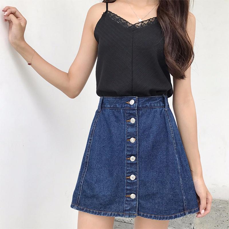 ミニスカート パンツ付きスカート ショートパンツ ショート丈 ミニ丈 デニム 台形型 ハイウエスト レディース 女性用 かわいい カジュアル おでかけ Bot おとりよせ Com 通販 Yahoo ショッピング