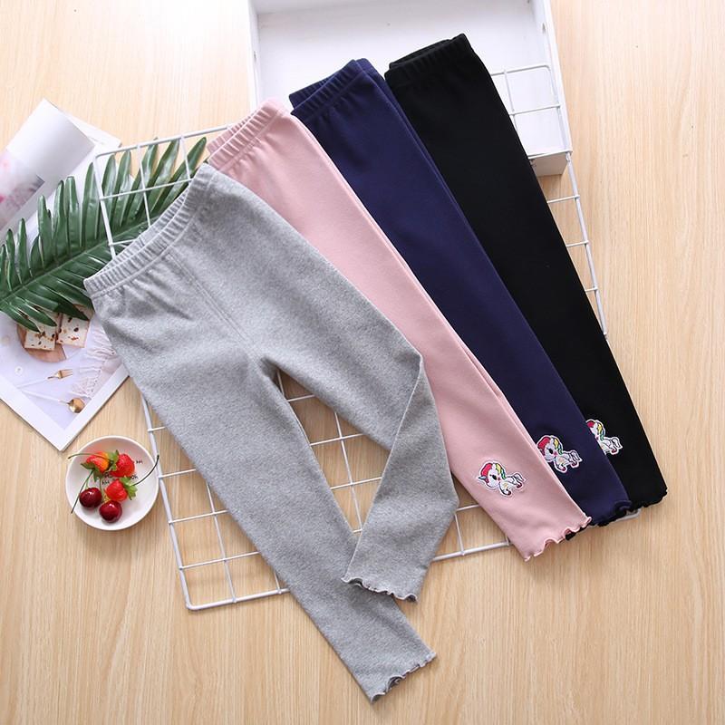レギンス レギパン スパッツ ボトムス キッズ 女の子 かわいい 刺繍 ステッチ ユニコーン 秋 シンプル 部屋着 Bot おとりよせ Com 通販 Yahoo ショッピング