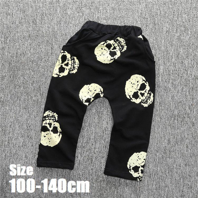 ロングパンツ 長ズボン キッズ 男の子 女の子 子供服 スカル ドクロ 骸骨 おしゃれ かっこいい お出かけ ブラック プリント ダンス Bot 299 おとりよせ Com 通販 Yahoo ショッピング