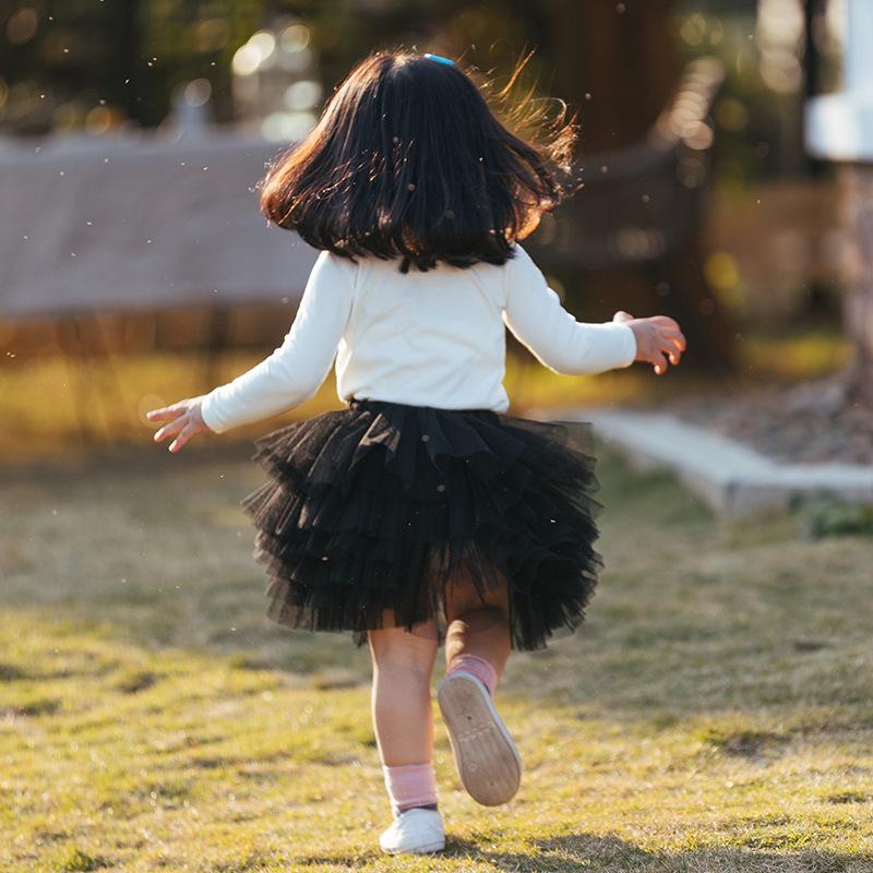 スカート チュチュ チュール キッズ ベビー 子供服 女の子 無地 ミニ