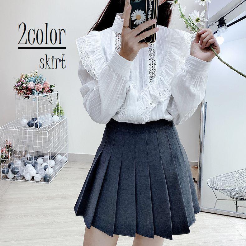 ミニスカート レディース ボトムス ひざ上 ショート丈 プリーツ 無地 シンプル かわいい 制服風 おしゃれ 普段着 デート 黒 ブラック グレー Bot 365 おとりよせ Com 通販 Yahoo ショッピング