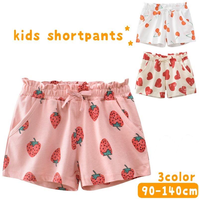 ショートパンツ 半ズボン 子ども キッズ ベビー 男の子 女の子 ボトムス ウエストゴム 足首ゴム ひもベルト マカロンカラー かわいい キュート 春 Bot 1 おとりよせ Com 通販 Yahoo ショッピング